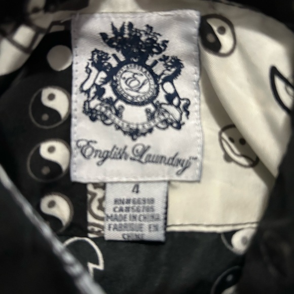 Size 4 Kids English Laundry button up shirt. New with tags as seen in photos. - Picture 3 of 3